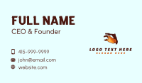 Crab Claw Florida Business Card Design