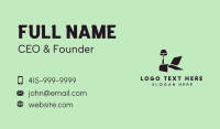 Chair Furniture Decor Business Card Design