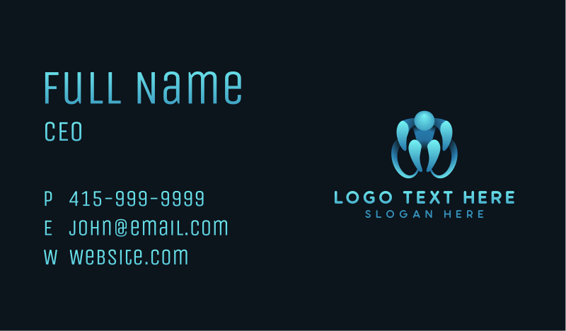 Special Business Card example 2