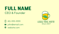 Beer Foam Business Card example 4