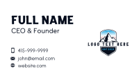 Mountain Peak Nature Business Card