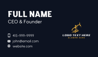 Thunder Bolt Runner Business Card