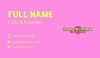 Melt Business Card example 1