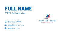 Logistics Arrow Star Business Card