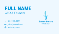 Cord Business Card example 1