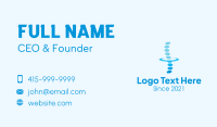Physical Therapist Business Card example 2