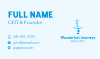 Chiropractic Spinal Cord Business Card