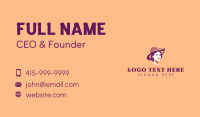 Hat Woman Fashion Business Card