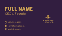 Strategy Business Card example 4
