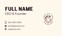 Dog Yoga Therapy Business Card Design
