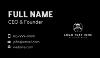 Rebel Bully Skull Business Card