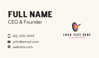 Target Business Card example 4