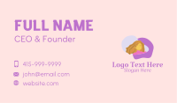 Woman Hairstyle Salon Business Card