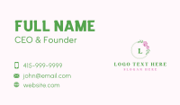 Floral Wreath Boutique Business Card