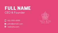 Cupcake Store Business Card example 2