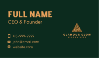 Triangle Woodwork Carpentry Business Card