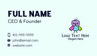 Baby Owl Toy Business Card