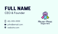 Baby Owl Toy Business Card