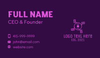 Note Business Card example 1