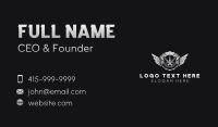 Piston Gear Mechanic Business Card