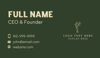 Natural Woman Tree Business Card