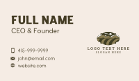 Organic Farm Business Card example 1