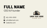 Tire Auto Mechanic Business Card