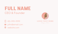 Woman Makeup Beauty Business Card