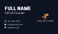 Lightning Bolt Lady Business Card