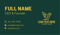 Handyman Wing Wrench Business Card