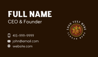 Filipino Cuisine Restaurant Business Card