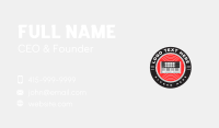 Recording Studio Business Card example 2