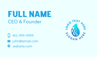 Water Business Card example 1