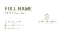 Luxury Marijuana Leaf Business Card