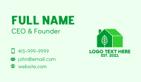 Green House Establishment  Business Card