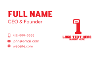 First Business Card example 1