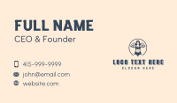 Strong Woman CrossFit Business Card