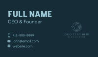 Floral Moon Holistic Business Card