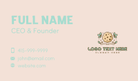 Baker Patisserie Cookie Business Card Design