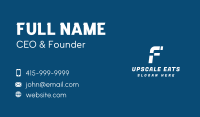 Generic Business Letter F Business Card Image Preview