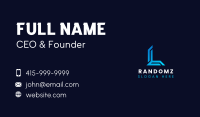 Professional Tech Startup Business Card