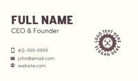 Bark Business Card example 2