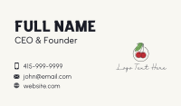 Cherry Fruit Farm Business Card Design