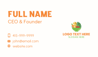 Healthy Food Bowl Business Card Design