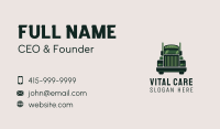 Moving Service Business Card example 1