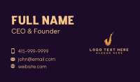 Performer Business Card example 2