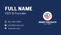 American Coffee Cup Business Card