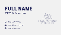 Gymnastics Jump Balance Business Card