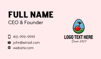 Cherry Fruit Egg Business Card