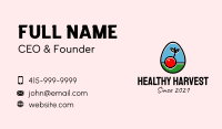 Cherry Fruit Egg Business Card Image Preview